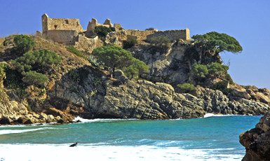 Castell de Sant Esteve de Mar, Palamós